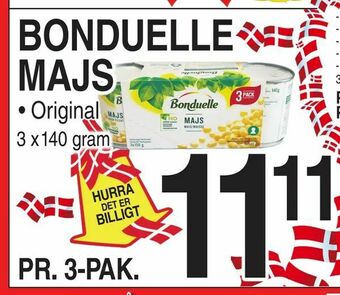 ABC Lavpris Bonduelle majs tilbud