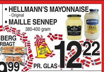 ABC Lavpris hellmann's mayonnaise • maille sennep tilbud