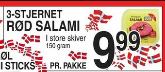 Rød salami