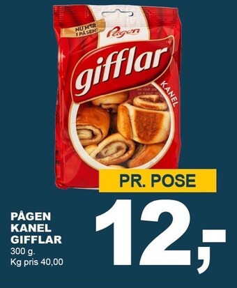 Pågen kanel gifflar