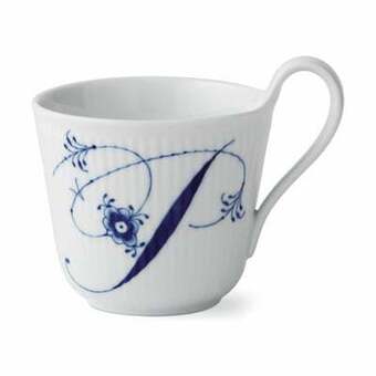 Imerco Royal copenhagen alfabet kollektion højhankskop - p - 33 cl - porcelæn - hvid tilbud