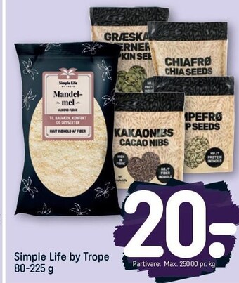 REMA 1000 Simple life by trope tilbud