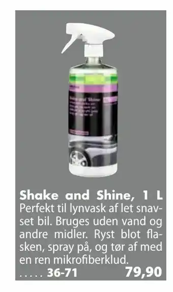 Biltema Shake and Shine, 1 L tilbud
