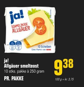 Otto Duborg ja! Allgäuer smelteost tilbud