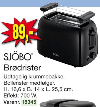 Harald Nyborg Brødrister tilbud