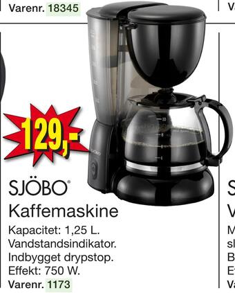 Harald Nyborg Kaffemaskine tilbud