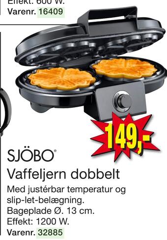 Harald Nyborg Vaffeljern dobbelt tilbud
