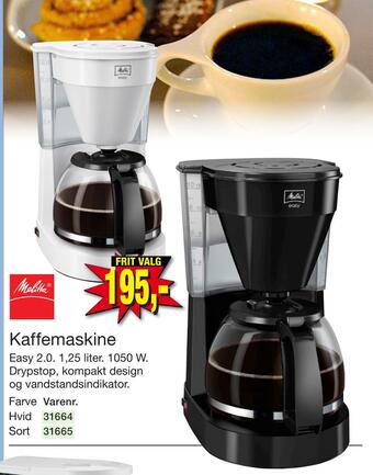 Harald Nyborg Kaffemaskine tilbud