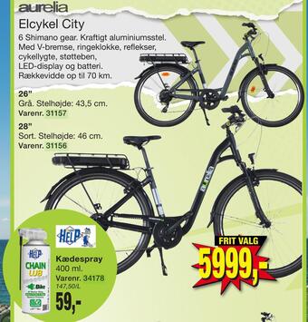 Harald Nyborg Elcykel city tilbud