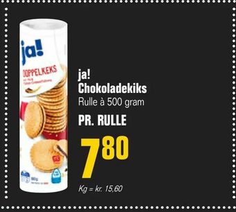 Otto Duborg ja! Chokoladekiks tilbud