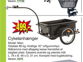 Harald Nyborg Cykelanhænger tilbud