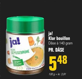Otto Duborg ja! Klar bouillon tilbud