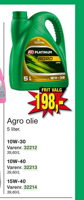 Harald Nyborg Agro olie tilbud