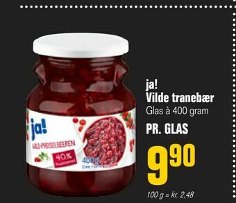 Otto Duborg ja! Vilde tranebær tilbud