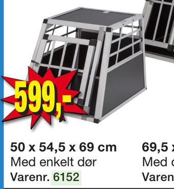 Harald Nyborg Hundebur til bil tilbud