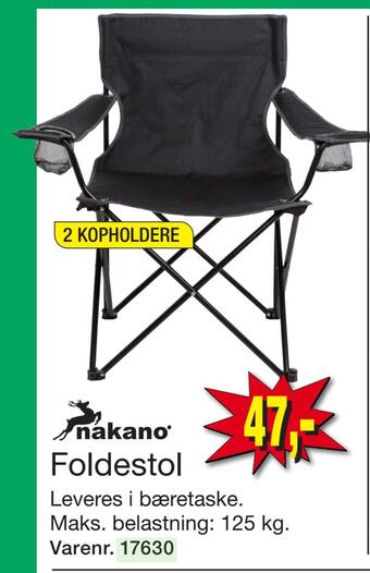 Harald Nyborg Foldestol tilbud