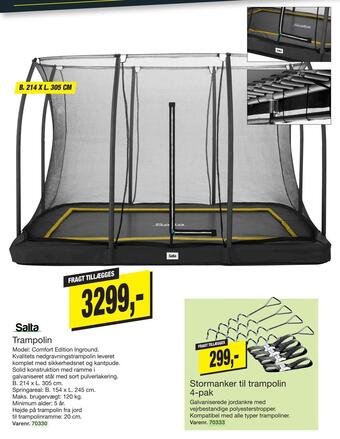 Harald Nyborg Trampolin tilbud
