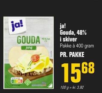 Otto Duborg ja! Gouda, 48% i skiver tilbud