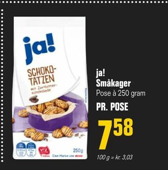 Otto Duborg ja! Småkager tilbud