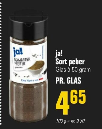 Otto Duborg ja! Sort peber tilbud