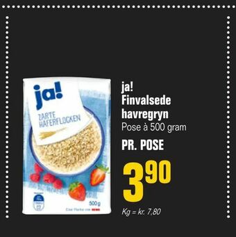 Otto Duborg ja! Finvalsede havregryn tilbud