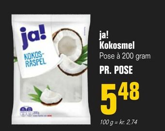 Otto Duborg ja! Kokosmel tilbud