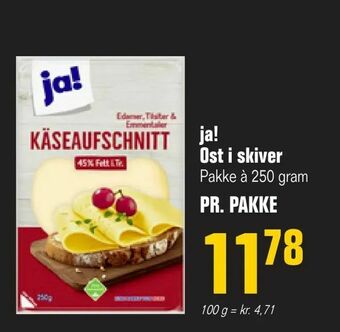 Otto Duborg ja! Ost i skiver tilbud