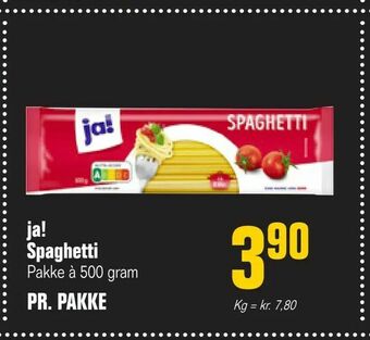 Otto Duborg ja! Spaghetti tilbud