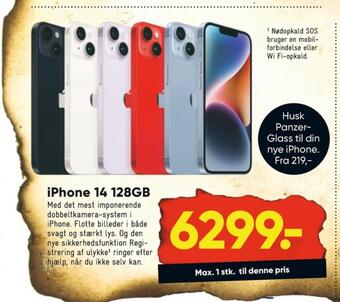 Bilka Iphone 14 mobiltelefon tilbud