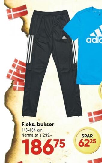 Bilka Adidas træningsbuks tilbud