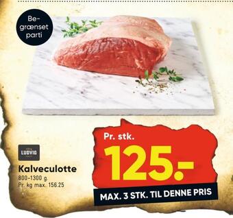 Bilka Ludvig kalveculotte tilbud