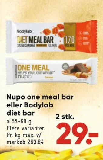 Bilka Bodylab energibar tilbud