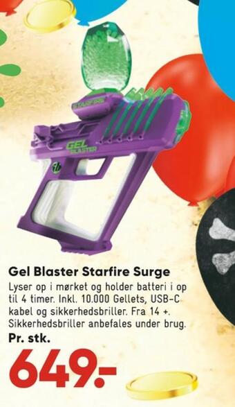 Bilka Gel blaster legevåben tilbud