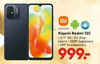 Bilka Redmi 12c mobiltelefon tilbud