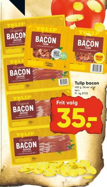 Bilka Tulip baconskiver tilbud