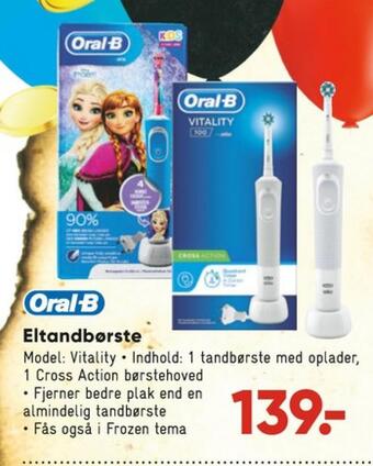 Bilka Braun oral-b eltandbørste tilbud