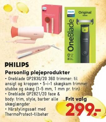 Bilka Oneblade hårtrimmer tilbud