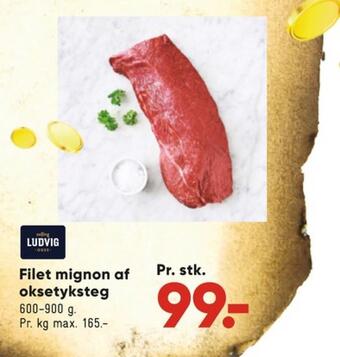 Bilka Ludvig filet mignon tilbud