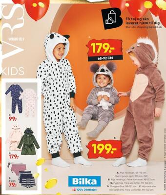 Bilka Vrs kids heldragt tilbud