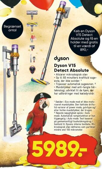 Bilka Dyson støvsuger tilbud