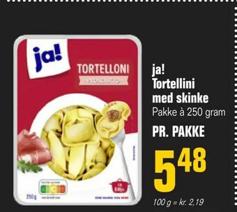 Otto Duborg ja! Tortellini med skinke tilbud