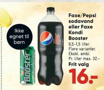 Bilka Pepsi max cola tilbud