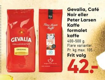 Bilka Original kaffe formalet tilbud