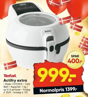 Bilka Tefal actifry tilbud