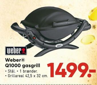 Bilka Weber gasgrill tilbud