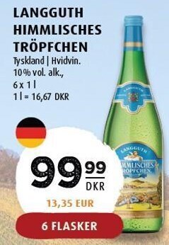 Scandinavian Park Langguth himmlisches tropfchen - 6 flasker tilbud
