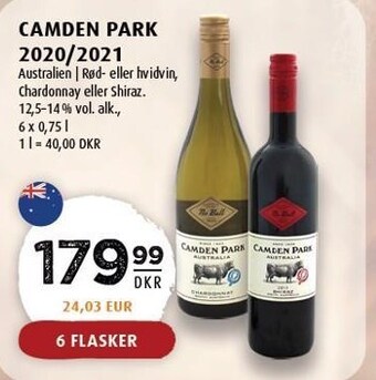 Scandinavian Park Camden park 2020/2021 - 6 flasker tilbud