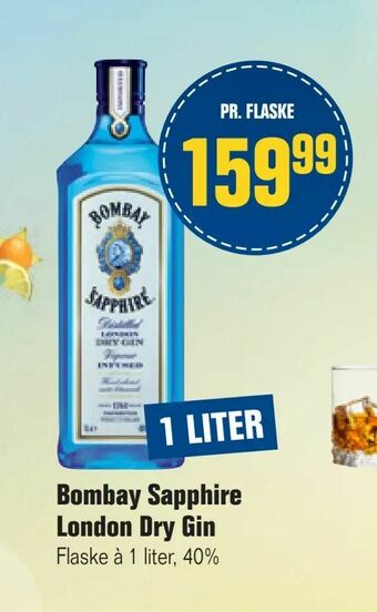 Otto Duborg Bombay Sapphire London Dry Gin tilbud