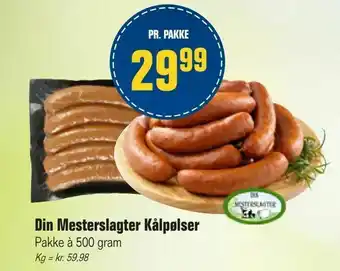 Otto Duborg Din Mesterslagter Kålpølser tilbud