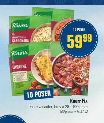 Otto Duborg Knorr Fix tilbud